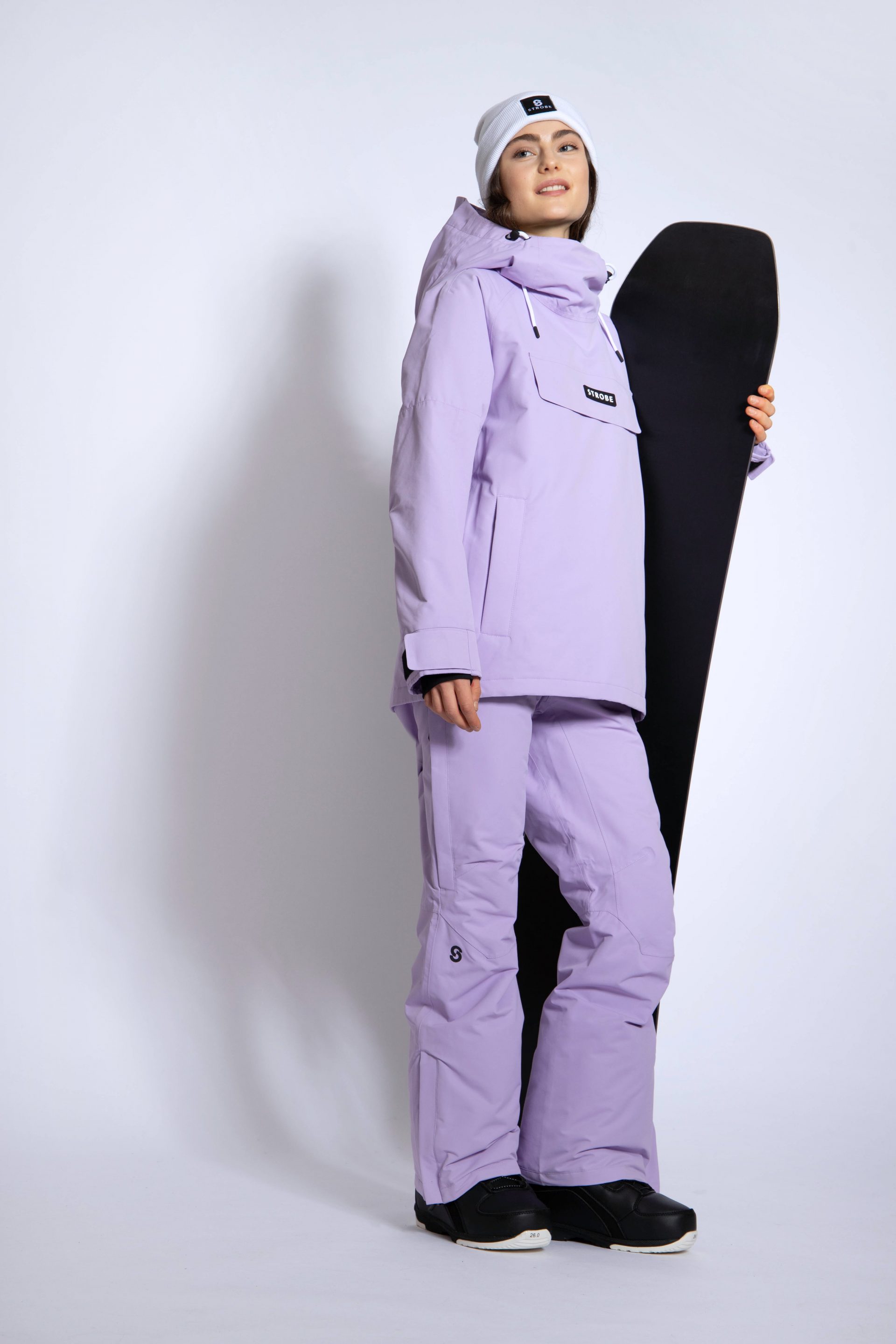 Halo Skijacke Pale Damen Violet - Strobe 