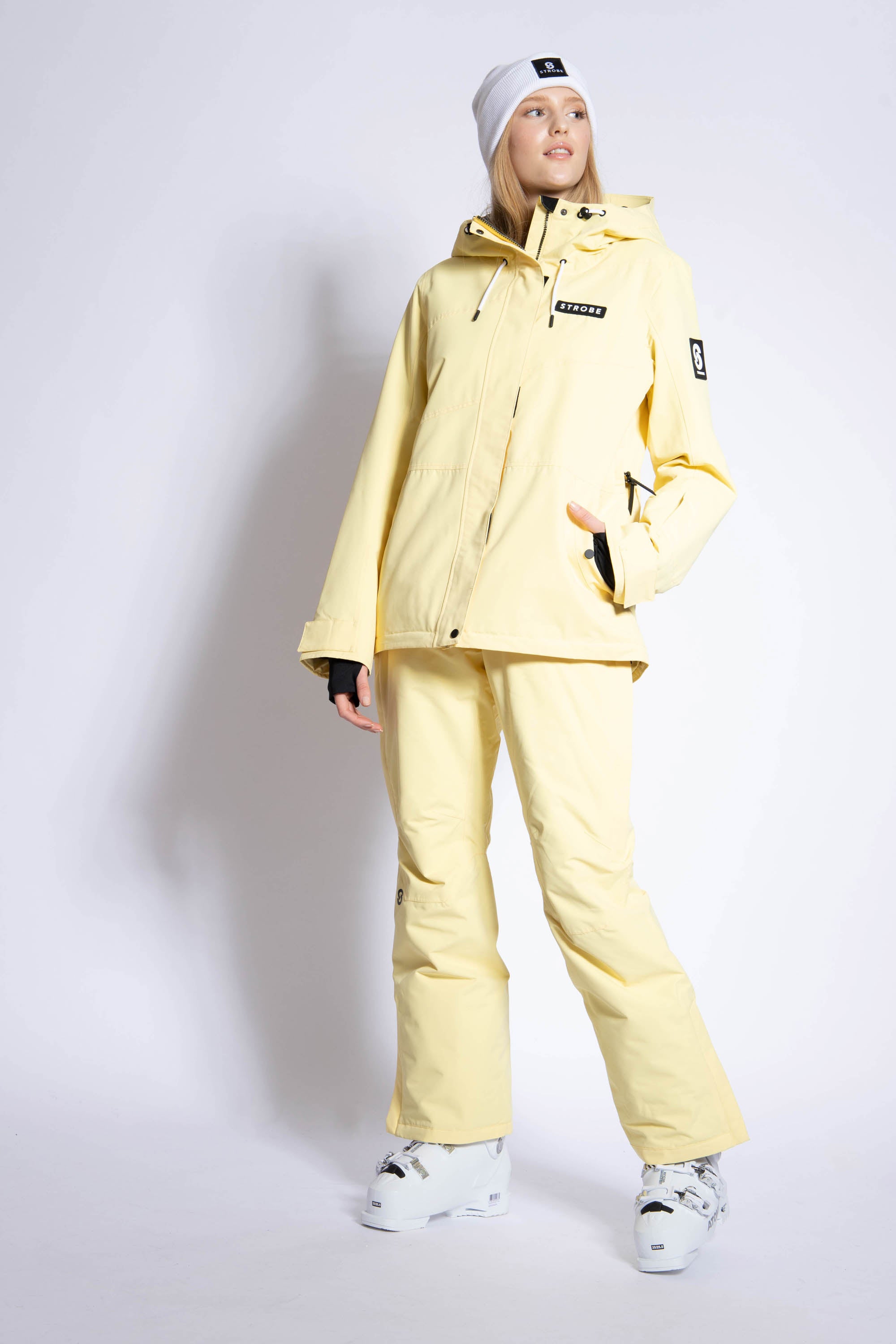 Renewed - Aura Ski Jacket Lt Yellow - Extra large - Women's