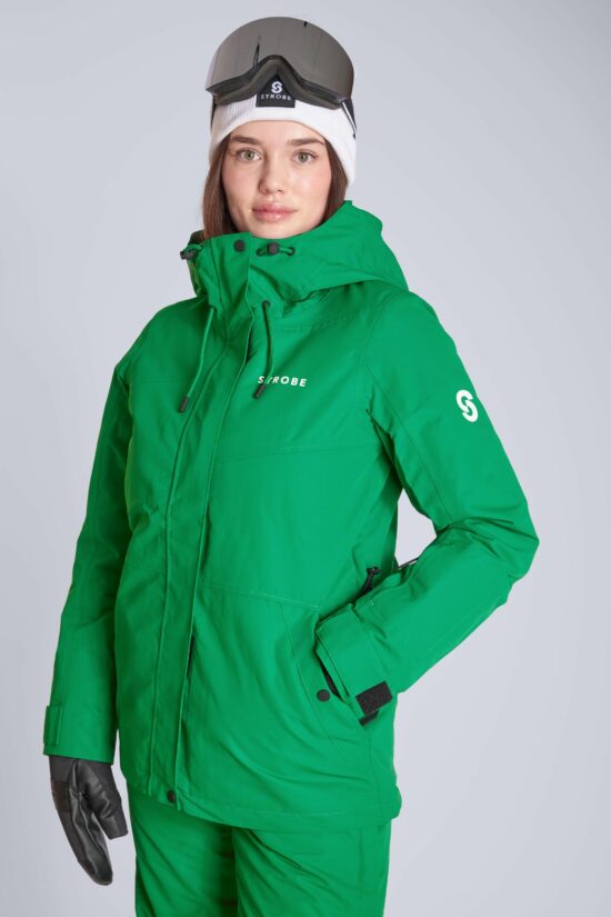 Aura Skijacke Kelly Green - Damen